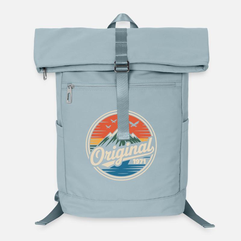 Original 1971 vintage retro 1971 anniversaire Sac à dos ordinateur