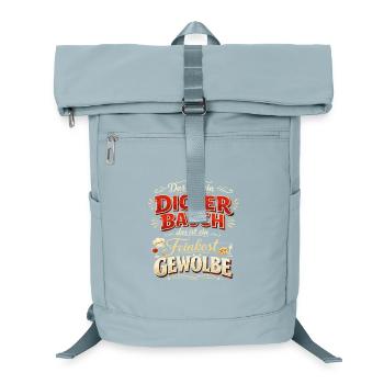 Delicatessen vault Funny belly design for connoisseurs - Laptop Backpack - ice blue - Front