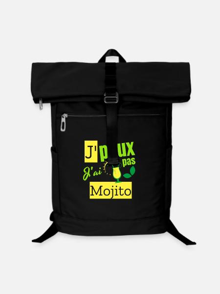 I can't I have a mojito - Laptop Backpack - black