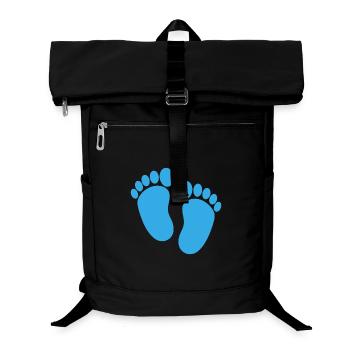 Baby feet - Laptop Backpack - black - Front