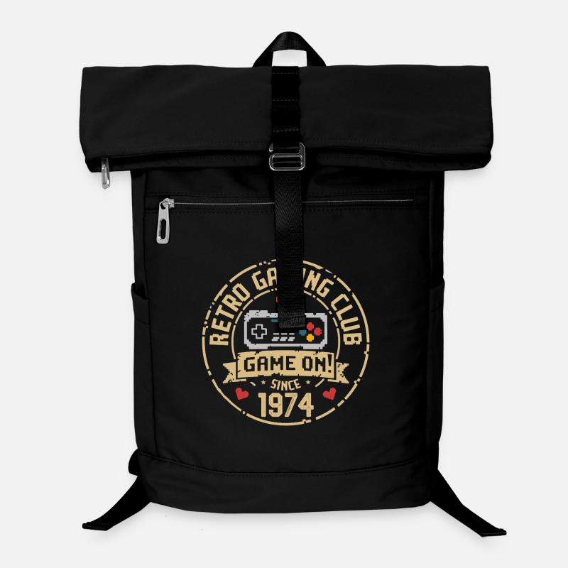 Original 1974 Vintage | Geburtstagsgeschenk 1974 Laptop-Rucksack 