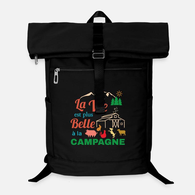 The beautiful life in the countryside Laptop Backpack
