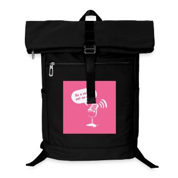 Sois une voix, pas un écho - Sac à dos ordinateur - noir - Devant
