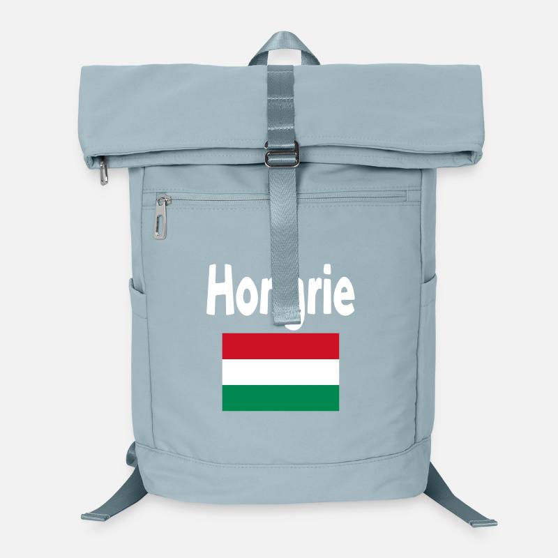 Hongrie Drapeau et mot Hongrie Sac à dos ordinateur