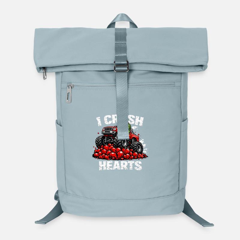Am Valentinstag zerdrücke ich Herzen T-Rex Dinosaurier Laptop-Rucksack 