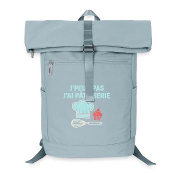 I can't I pastry - Laptop Backpack - ice blue - Front