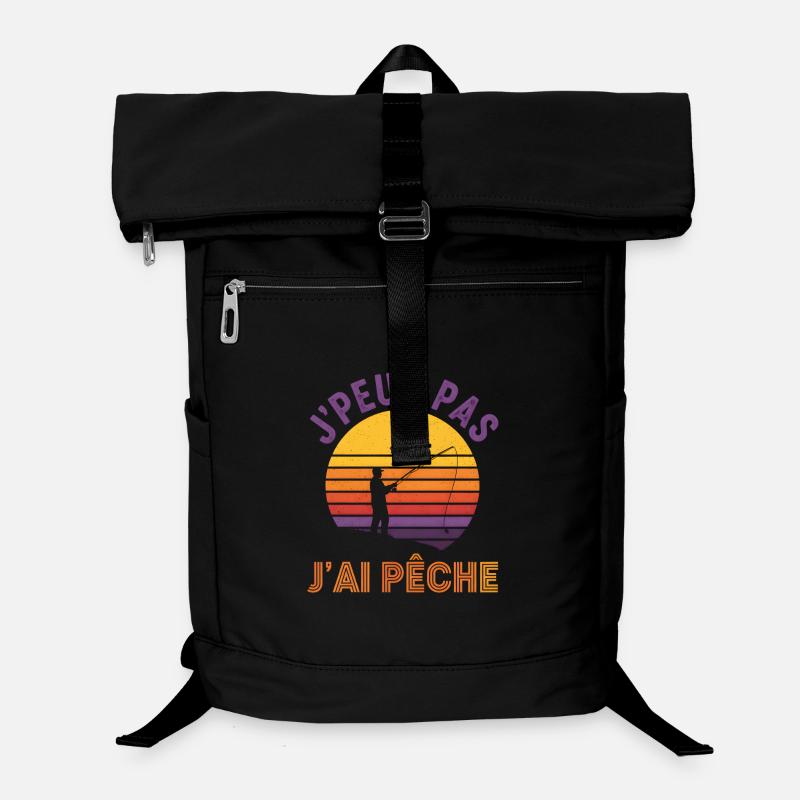 J'peux pas j'ai pêché au soleil Sac à dos ordinateur