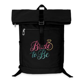 Bride to Be - Laptop Backpack - black - Front
