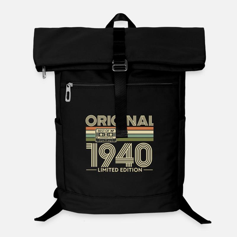 Original 1940 Retro Cassette Limited Laptop Backpack