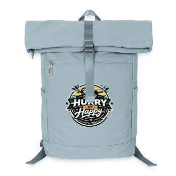 Dont Hurry Be Happy Sloth - Laptop Backpack - ice blue - Front