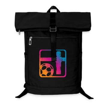 Tischfußball - Laptop-Rucksack  - Schwarz - Vorne