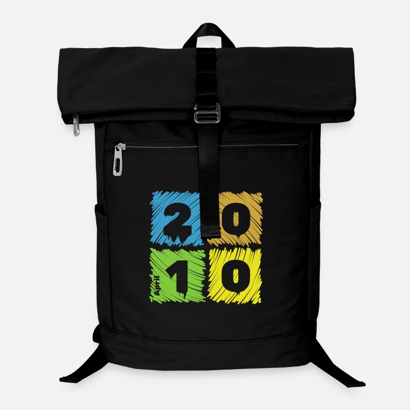 16th Birthday Colored Patches since 04/2010 Laptop Backpack