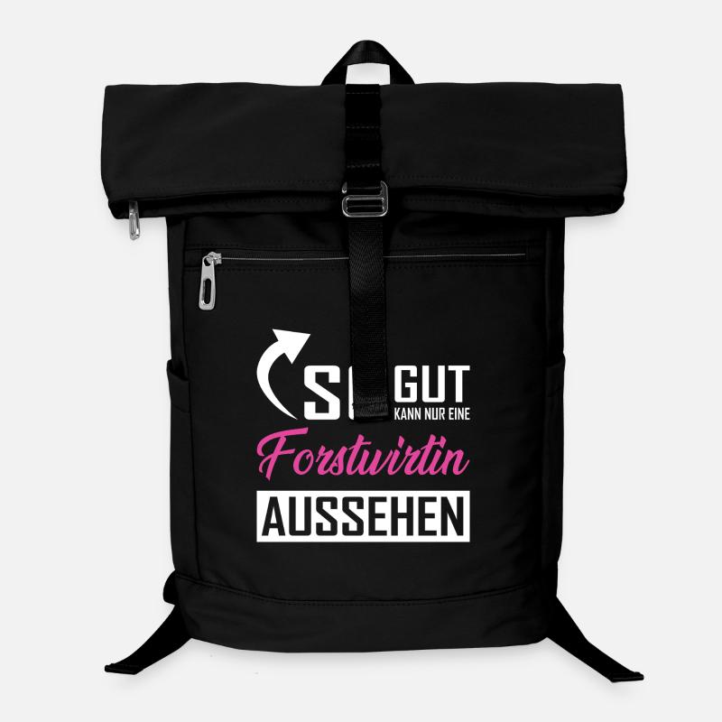 Only a forester can look so good - Laptop Backpack - black