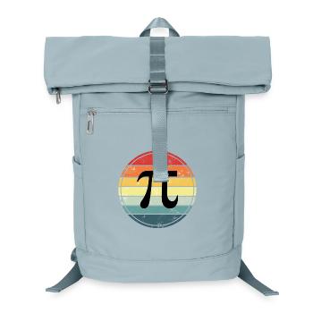 Pi Mathematik - Laptop-Rucksack  - Eisblau - Vorne