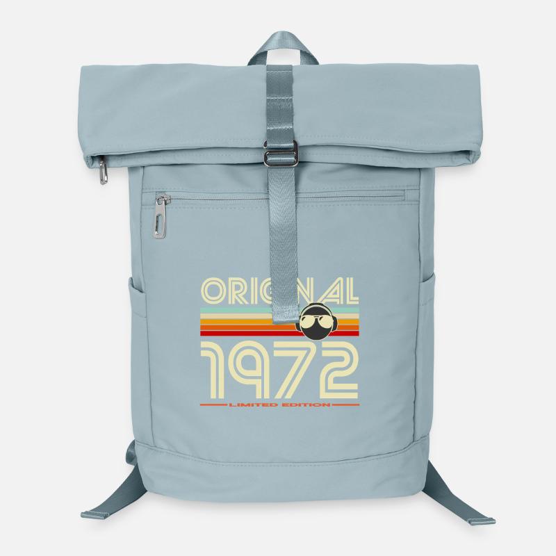 Original 1972 Retro Casque Vintage Sac à dos ordinateur