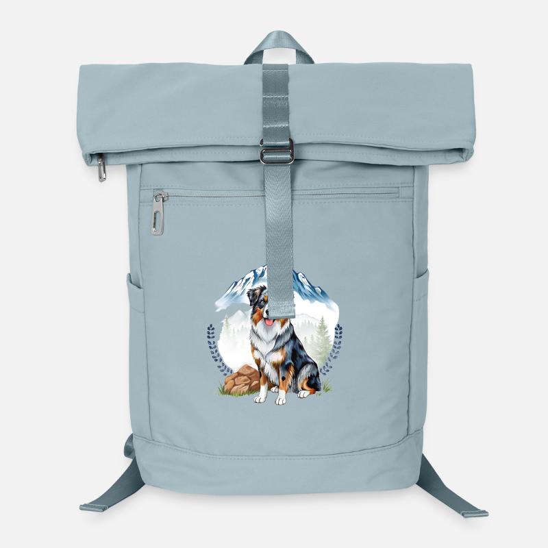 Illustration de la nature du paysage canin australien Sac à dos ordinateur
