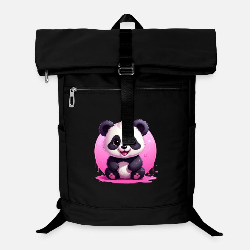Niedlicher Panda Laptop-Rucksack 