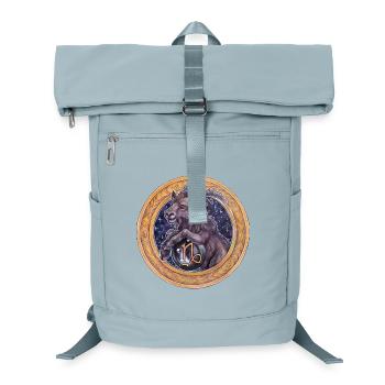 Zodiac Sign Sternzeichen Steinbock Capricorn - Laptop Backpack - ice blue - Front