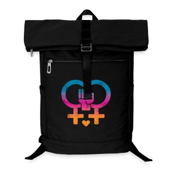 Droits des femmes, pouvoir des femmes - Sac à dos ordinateur - noir - Devant