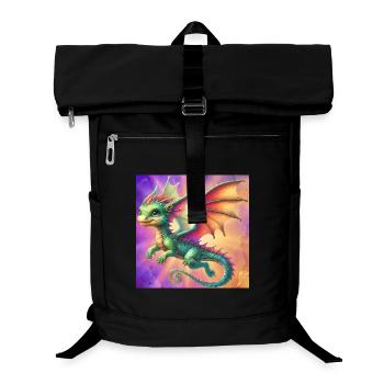 dragon - Laptop Backpack - black - Front
