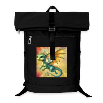 dragon - Laptop Backpack - black - Front