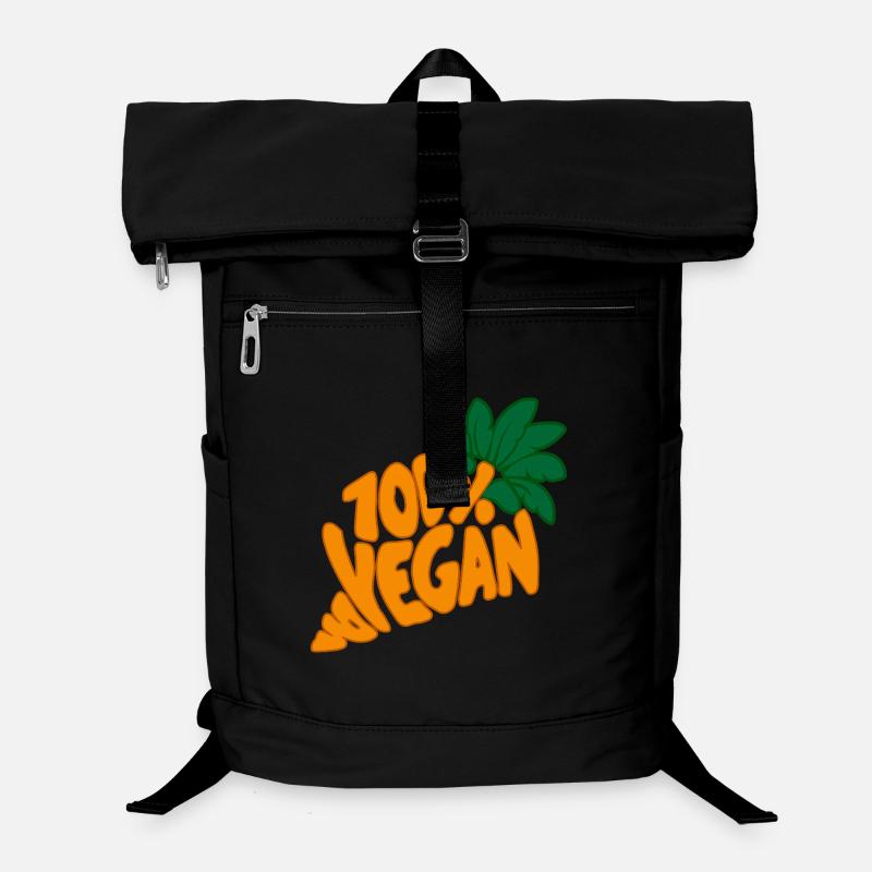 100% vegane Ernährung Ernährung Lustig Laptop-Rucksack 