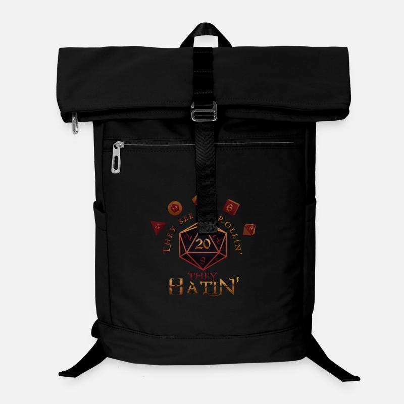 Sieh mich rollen und hassen! Laptop-Rucksack 