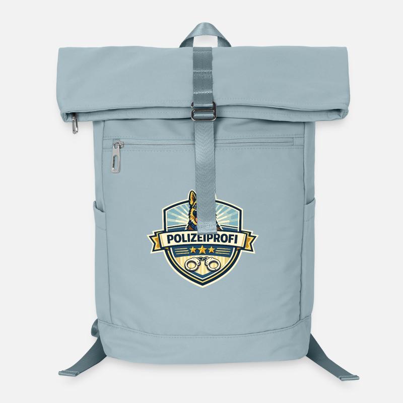 Polizeiprofi Diensthund Badge Laptop-Rucksack 
