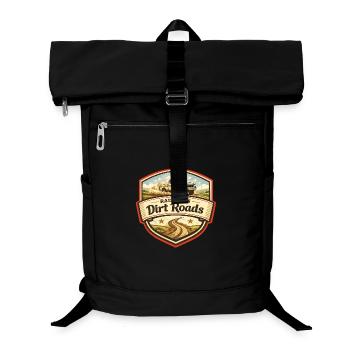 Aufgewachsen auf Dirt Roads - Laptop-Rucksack  - Schwarz - Vorne