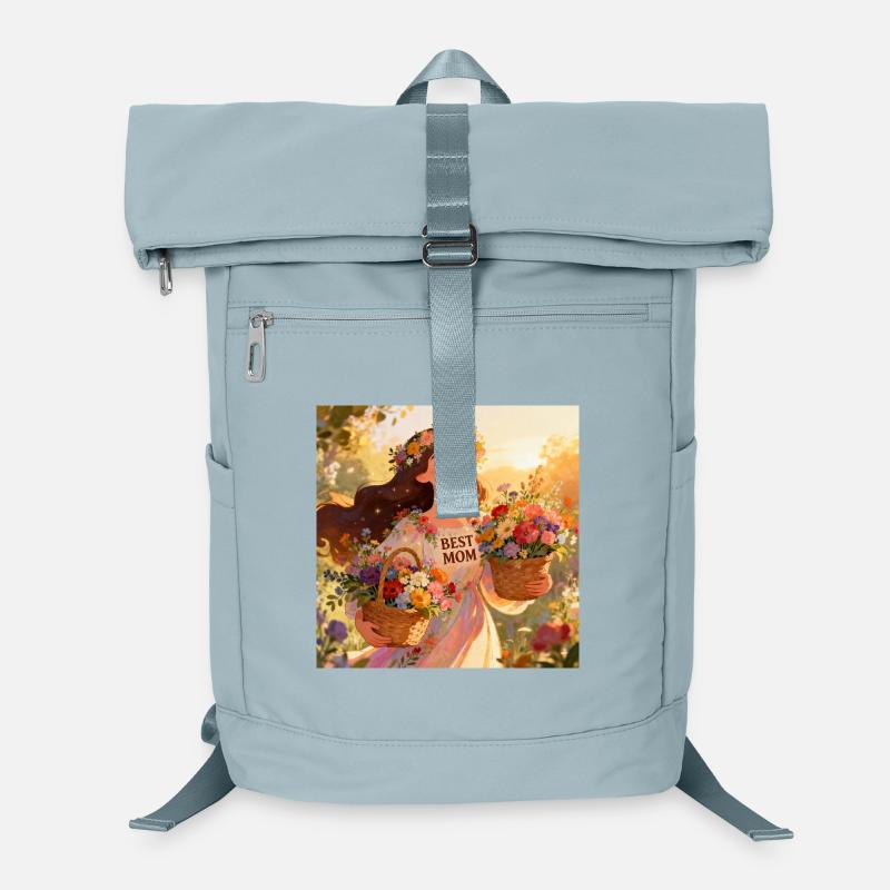 Blumenstrauß für die beste Mama Laptop-Rucksack 
