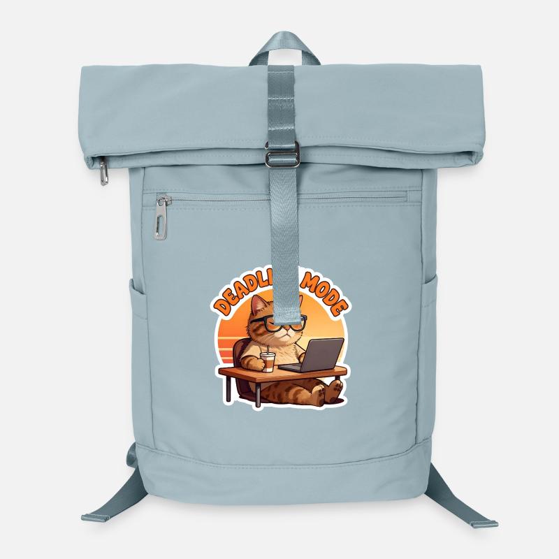 Chat im Büro im Deadline-Modus Laptop-Rucksack 