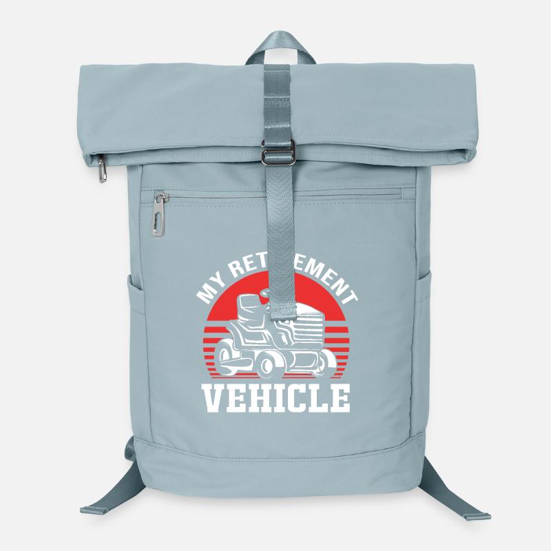 Rasen (Wiese) Rasenmäher Laptop-Rucksack 