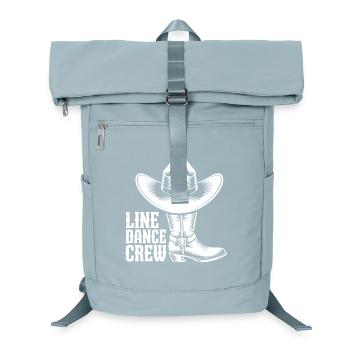Line Dance Crew Western Flair - Laptop-Rucksack  - Eisblau - Vorne