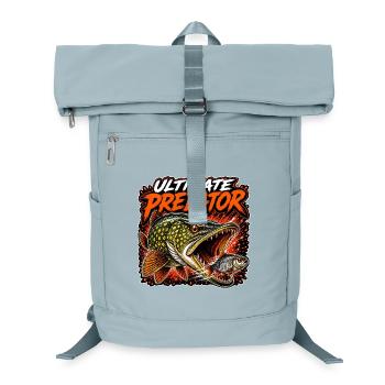 Ultimate Predator Pike Fishing - Laptop Backpack - ice blue - Front