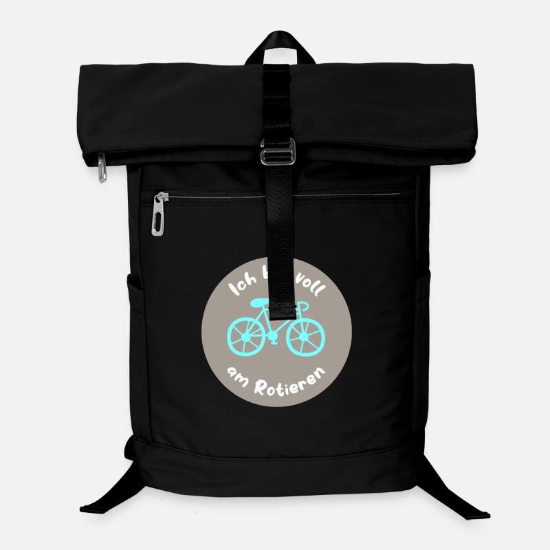 Fahrrad Rennrad coole Sprüche Stimmung Bürohumor  Laptop-Rucksack 