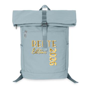 Rente 2026 Rentnergeschenke - Laptop-Rucksack  - Eisblau - Vorne