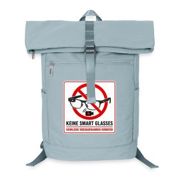 Keine Smart Glasses  - Laptop-Rucksack  - Eisblau - Vorne