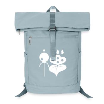 Zen et japonais - Sac à dos ordinateur - bleu glacier - Devant