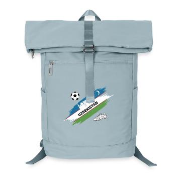 Usbekistan Fußball Usbekistan Fußball Foo Trikot - Laptop-Rucksack  - Eisblau - Vorne