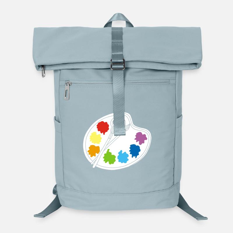 Artiste (blanc) Sac à dos ordinateur