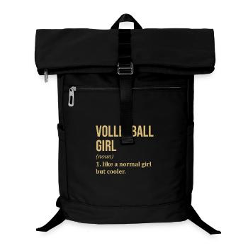 volley-ball - Sac à dos ordinateur - noir - Devant