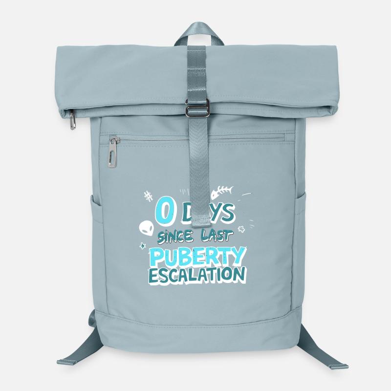 Chemise drôle d’escalade de la puberté Sac à dos ordinateur