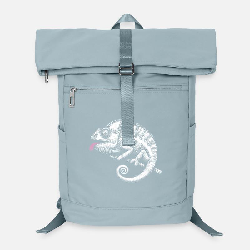 Chameleon pastel tribal art Laptop Backpack