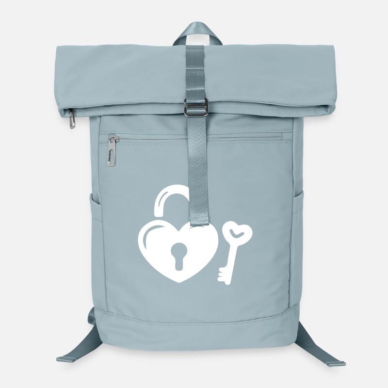 Clé de Cœur Sac à dos ordinateur