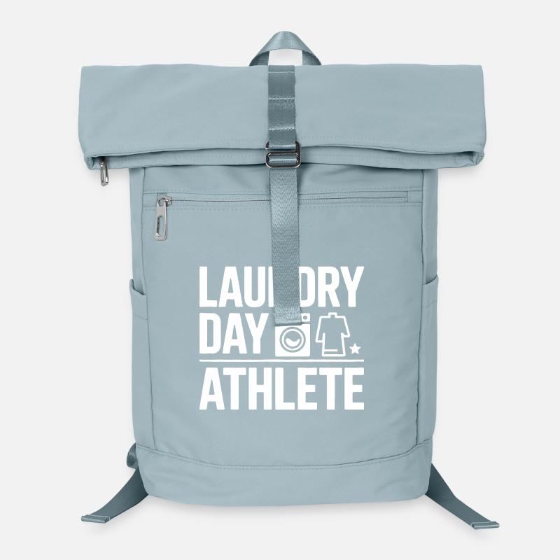Laundry Day Athlete Wäsche Humor Laptop-Rucksack 