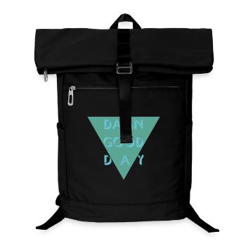 Damn Good Day  - Laptop-Rucksack  - Schwarz - Vorne