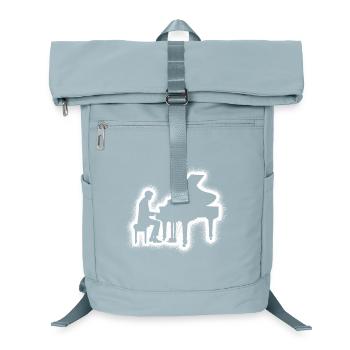 Piano Pianist Men's Boys Children's Piano - Laptop Backpack - ice blue - Front