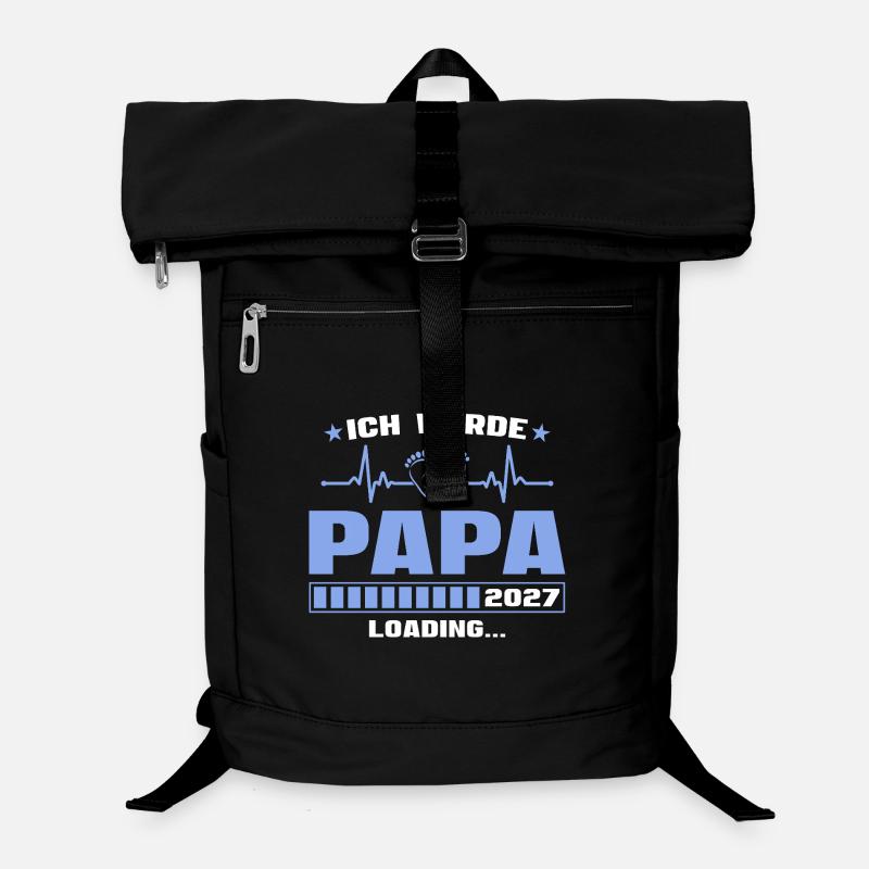 Ich werde Papa 2027 – Werdender Vater Laptop-Rucksack 