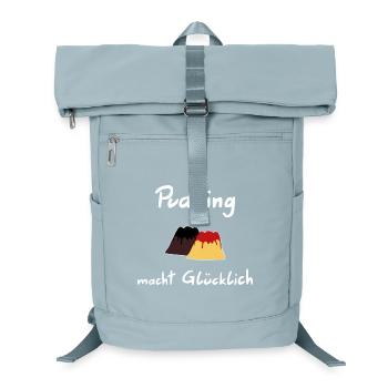 Pudding makes you happy - Laptop Backpack - ice blue - Front