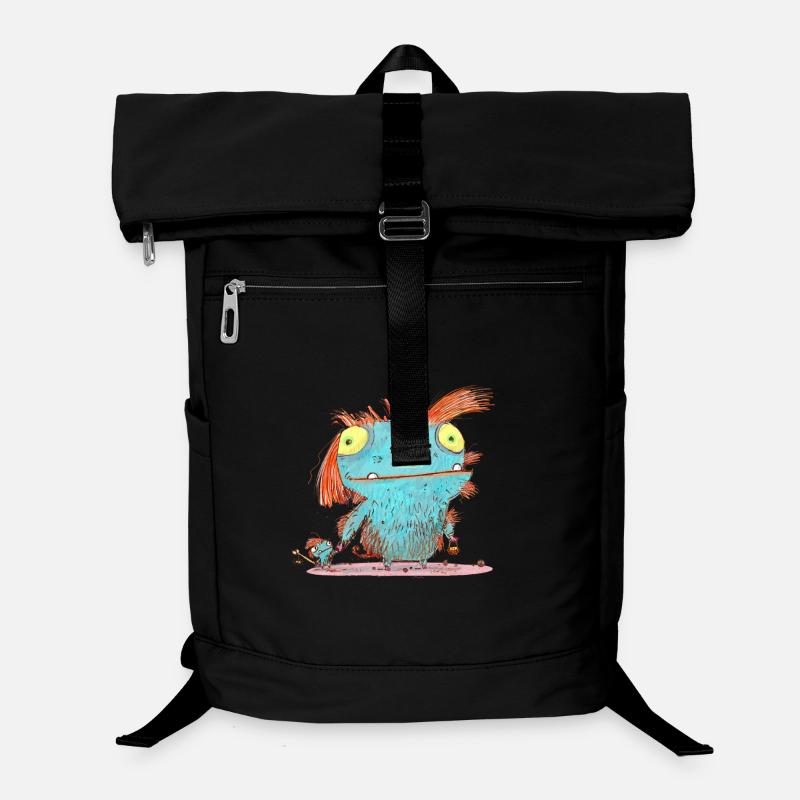 Le Monstre - Maman - T-shirt Sac à dos ordinateur